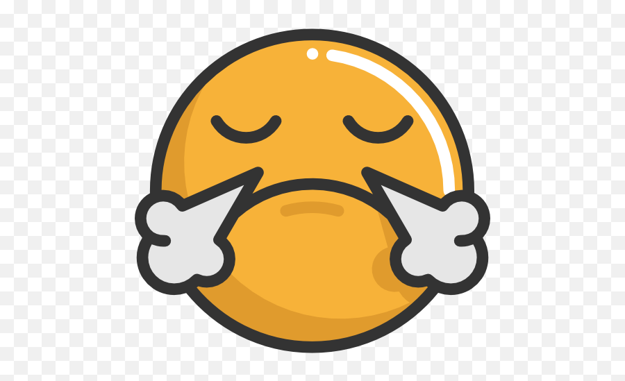 Angry Emoticons Emoji Feelings Smileys Icon - Angry Emoji Clipart Black And White,Emoticon For Irritated Angry