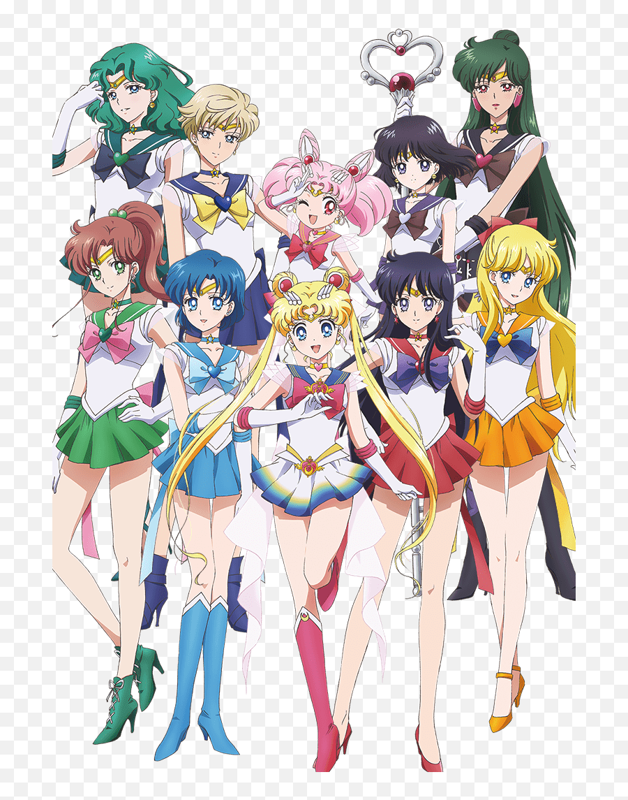 Anime Has Some Extremely Powerful - Sailor Moon Eternal Sailor Senshi Emoji,Violet Evergarden No Emotion