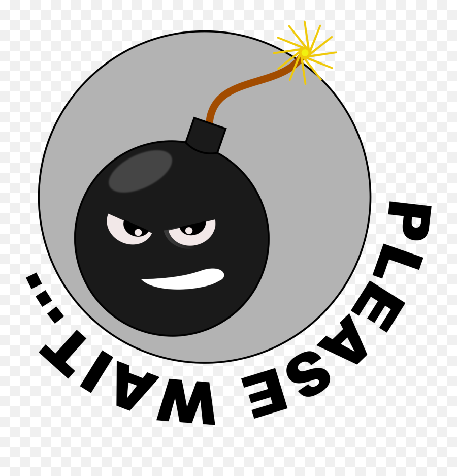 Loading Bomb Please Wait - 16 Days Of Activism Against Emoji,Bomb Emoticon