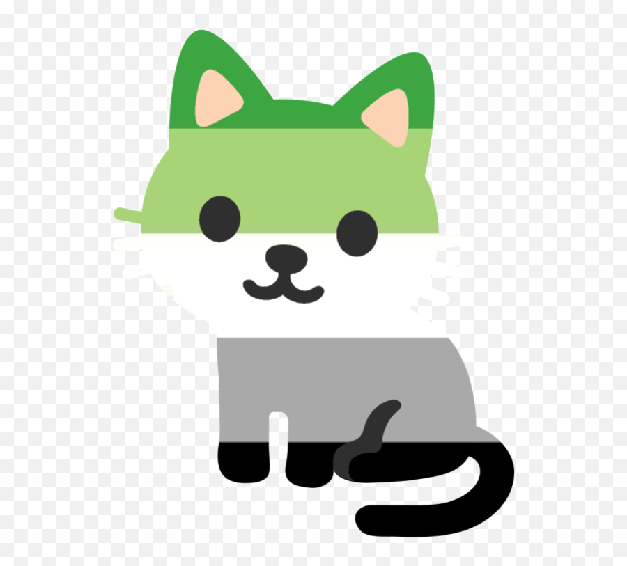 Ovelhas Lgbt - Pride Cat Emoji,Asexual Emojis