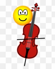 Cello Playing Emoticon Emoticons Emofacescom - Orchestra Emoji,Boom Emoji