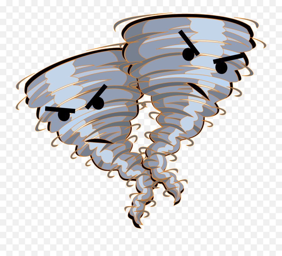 Tornado Twister Angry - Free Vector Graphic On Pixabay Clipart Tornado Emoji,Tornado Emoji