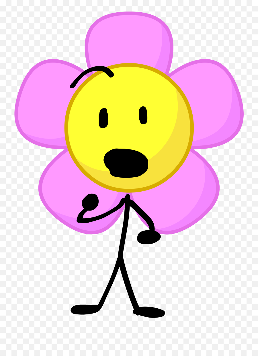 Battle For Dream Island Wiki - Bfb Flower Asset Png Emoji,Fite Me Emoji