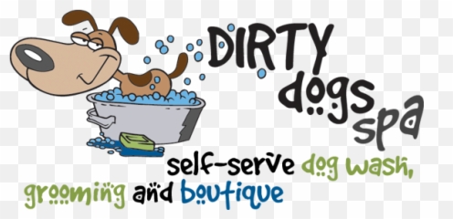 Dirty Dogs Spa Dirty Dog - Dog Grooming Emoji,Walking My Dog Emojis