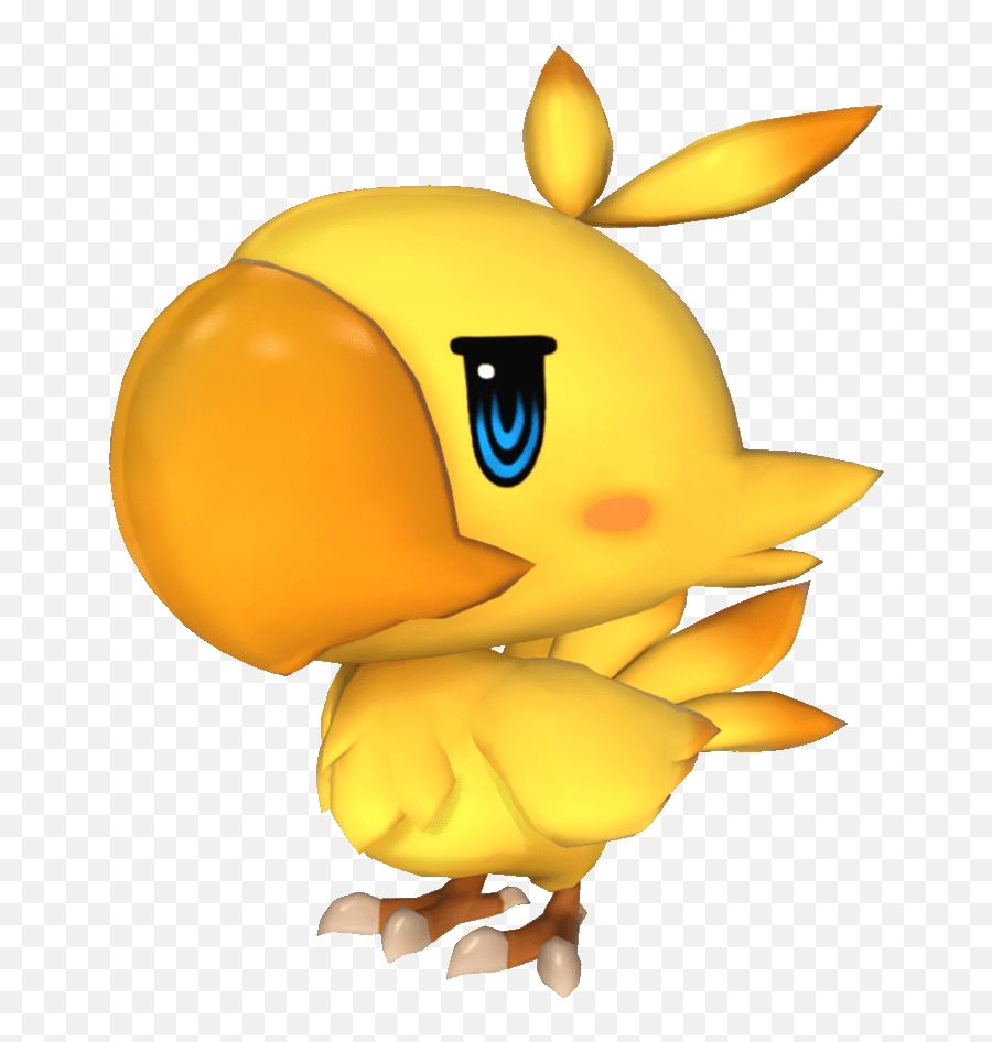 Woff Chocobo - Chibi Chocobo Png Emoji,Chocobo Emoji World Of Final Fantasy