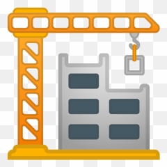 Building Construction Emoji - Building Construction Emoji,Crane Emoji