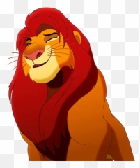 The Lion King Stickers - Leo Emoji,Lack Of Emotion Lion King
