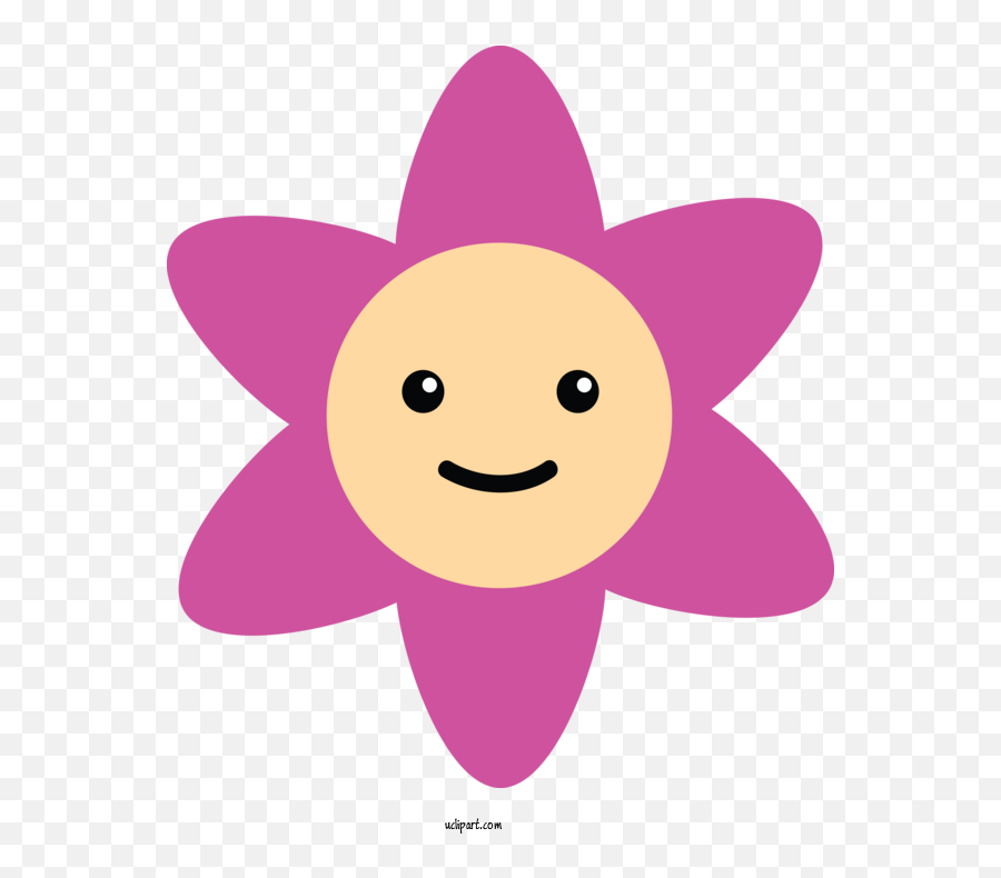 Icons Flower Design Smile For Emoji - Emoji Clipart Icons Smiling Flower Illustration,Yellow Flower Emoji Png