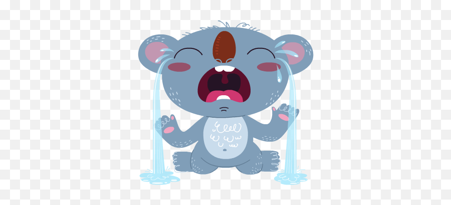 Koala Emoji For Ree - Sad Koala Cartoon Png,Koala Emoji Png