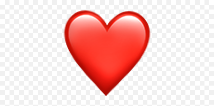 Heart Eyes Emoji - Iphone Heart Emoji Transparent Png Iphone Red Heart Emoji,Heart Eyes Emoji