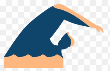 Man Wave Swimming Detailed Silhouette Summer - Transparent Drawing Emoji,Wave Iphone Emoji Hi Res Png
