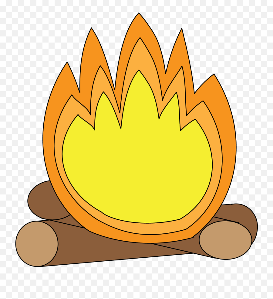 Campfire Camp Fire Smores Clip Art Free - Smores Clip Art Emoji,Bonfire Emoji