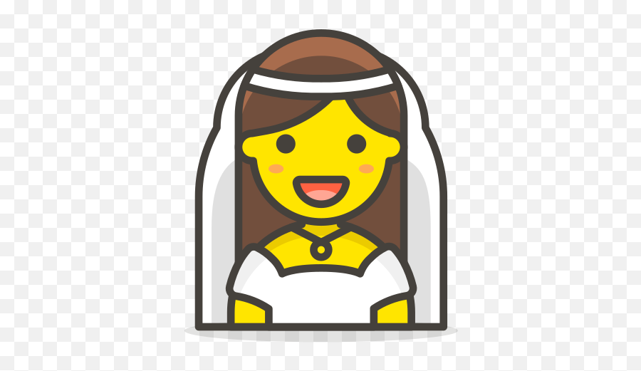 Veil Free Icon Of 780 Free Vector Emoji - Transparent Bride Emoji,Emoticon Whatsapp Png Noiva