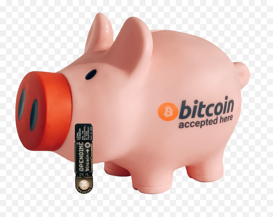Bitpiggy Bitcoin Piggy Bank Bitlift - Cylinder Emoji,Emoji Coin Bank