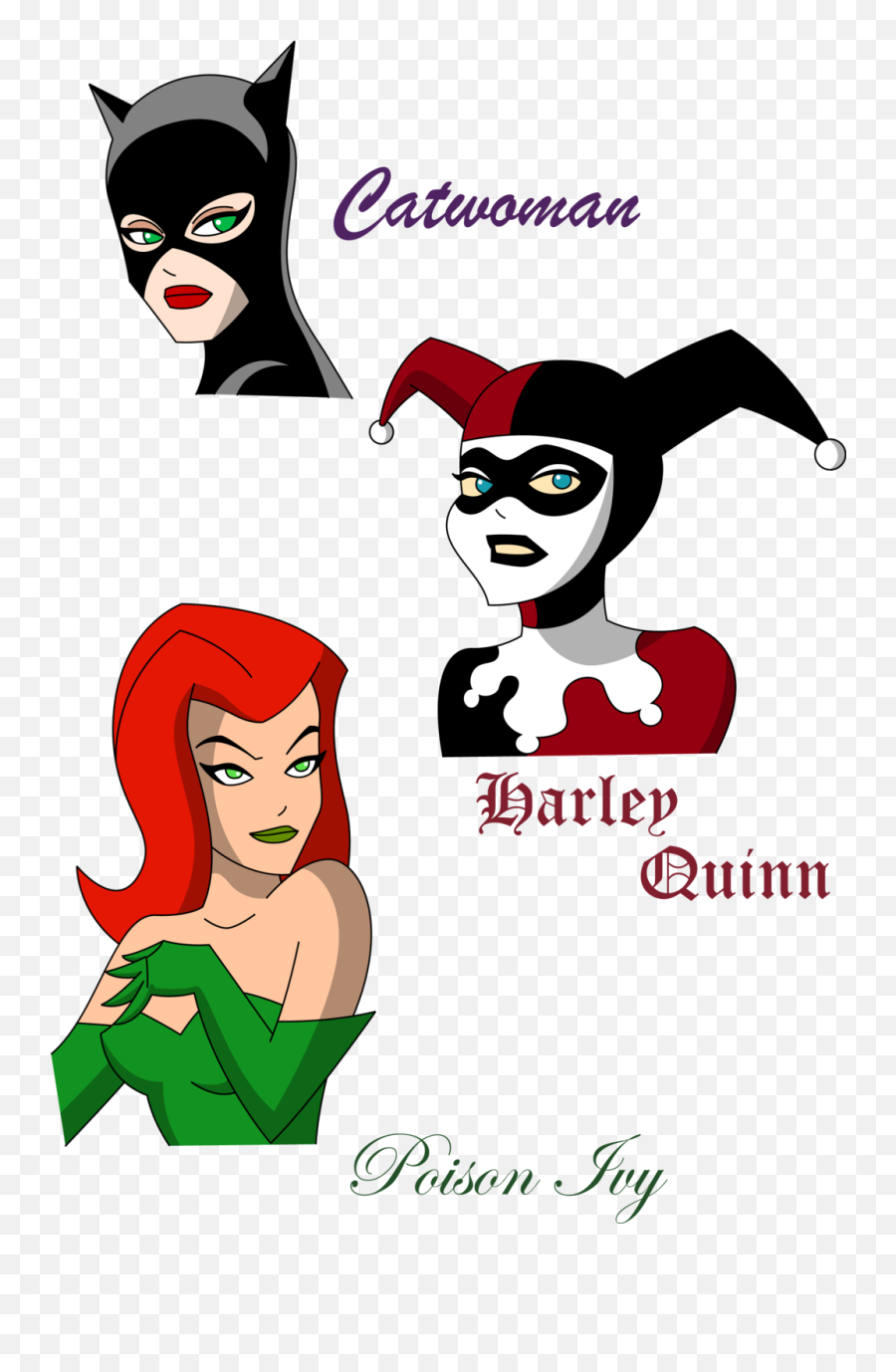 Poison Ivy Png - Lego Harley Quinn Poison Ivy Catwoman Emoji,How To Get Harley Quinn Emojis