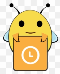 Little Bee Wait Patiently Bee Food - Icon Emoji,Bee Icons Emoticons For Facebook