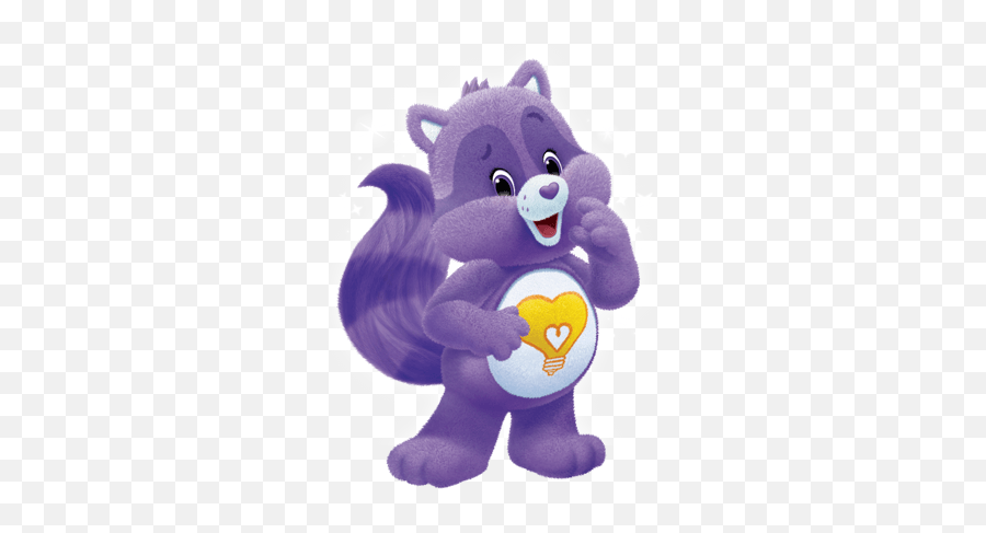 Care Bears And Cousins - Care Bears Bright Heart Raccoon Emoji,Care Bear Emoji