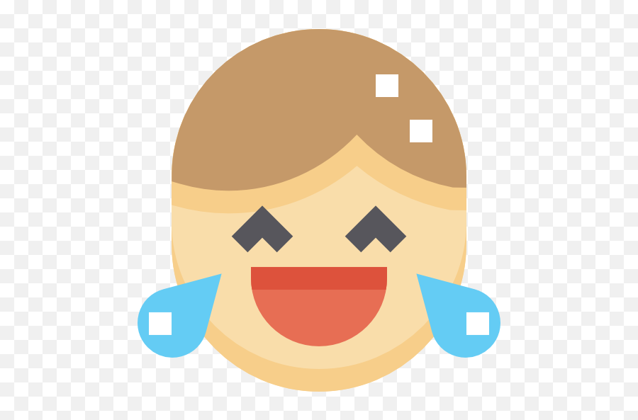 Laughing - Free Interface Icons Emoji,Emoticon With Happy Tears