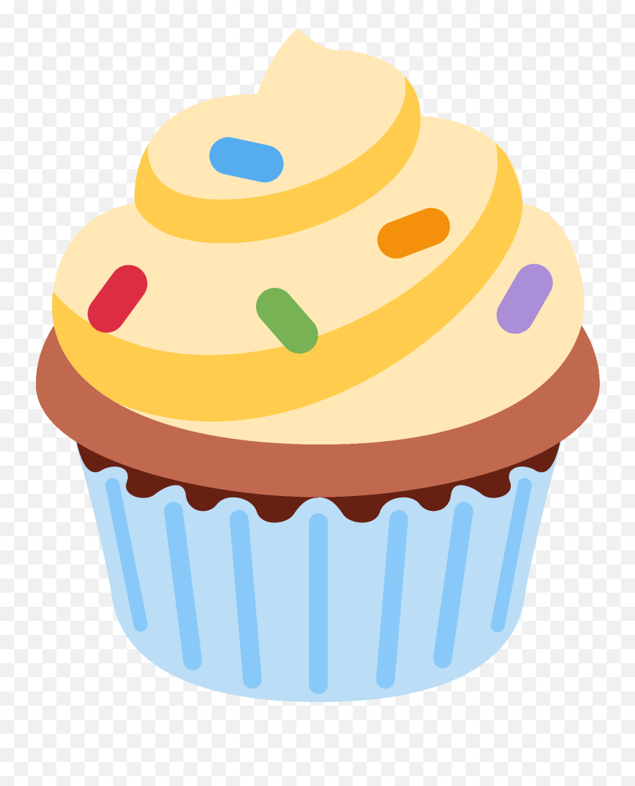 Cupcake Emoji - Cupcake Emoji Twitter,Muffin Emoji