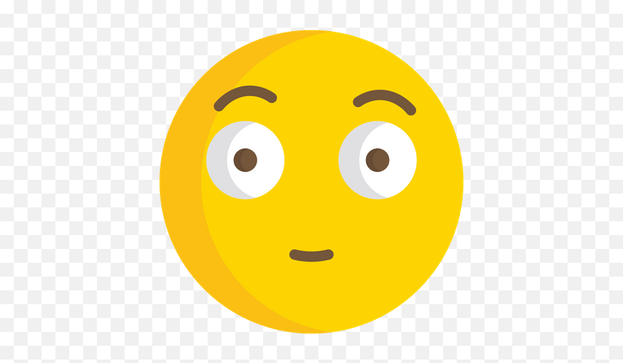 Flushed Face Emoji Icon Of Flat Style - Happy,Blush Face Emoji