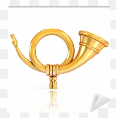 Papier Peint Cor Postal Isolé Sur Blanc - Pixersfr Emoji,Postal Horn Emoji