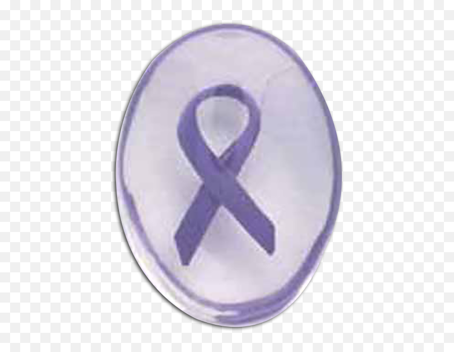 Cuddly Collectibles - Awareness Ribbon Worry Stones Emoji,Purple Prayer Emoji