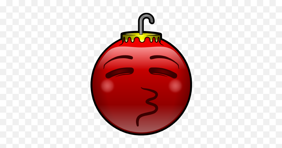 137 Christmas Emoji Ornament Stickers - Dot,Ornament Emoji