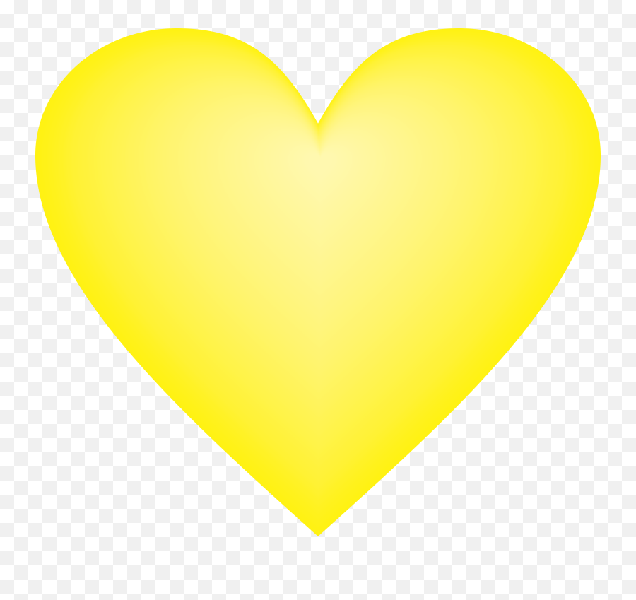 Yellow Heart Snapchat U2013 Psfont Tk - Yellow Heart No Background Emoji,Snapchat Emoji