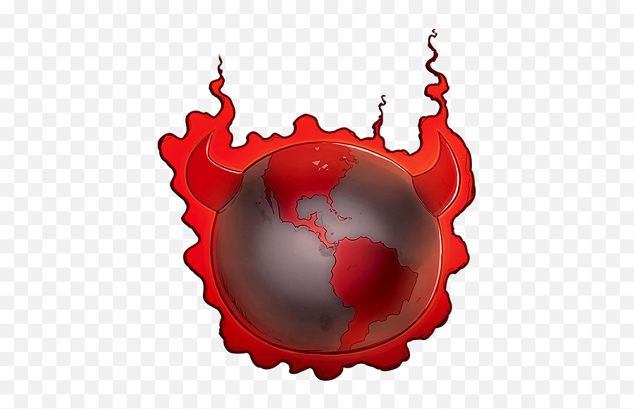 Bad Guy Earth Icon - Bad Earth Illustration Png Emoji,Bad Boy Emoji