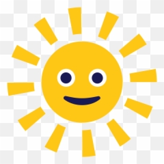 Send Me Sunshine - Smiling Sun Svg Emoji,Sunshine Emotions
