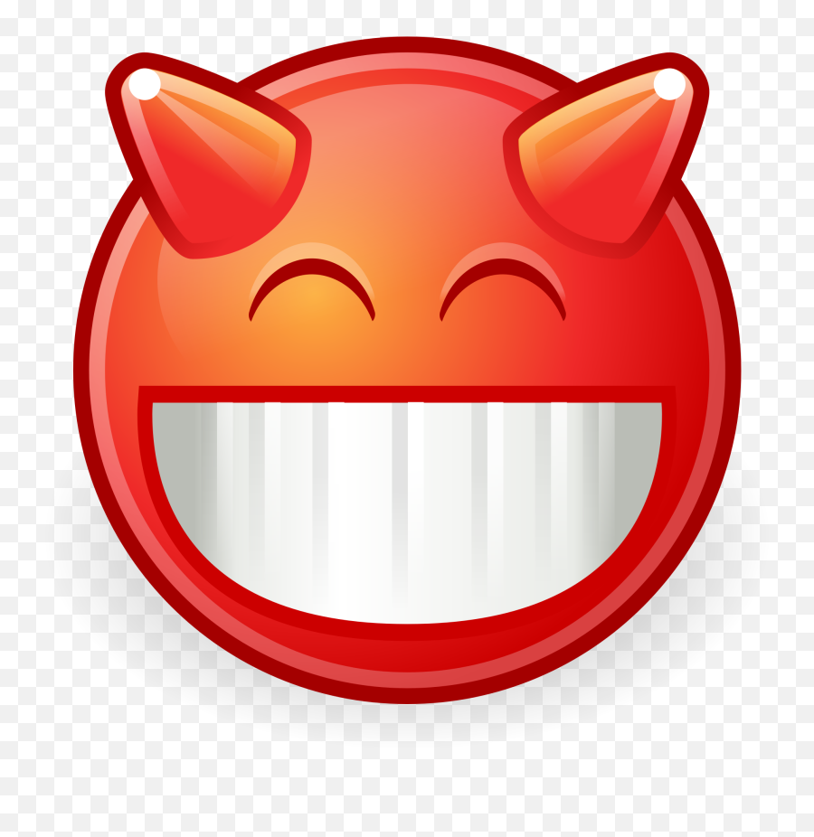 Demon Png - Devilish Smiley Face Emoji,Jewish Emoticon