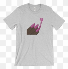 Dark Nail Polish Emoji - Yosemite National Park T Shirt,Nail Emoji
