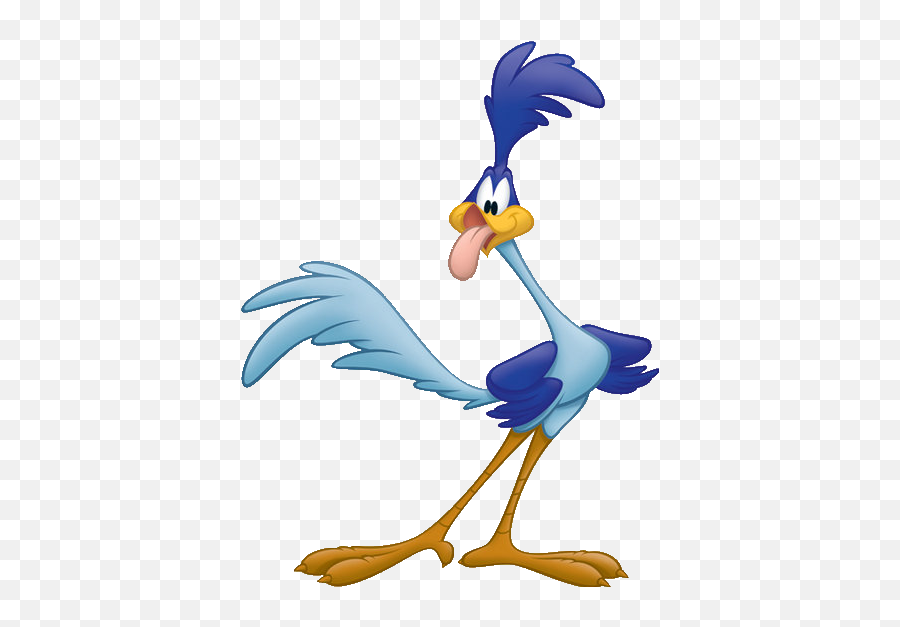 Roadrunner Looneytunes Sticker - Road Runner Png Emoji,Roadrunner Emoji