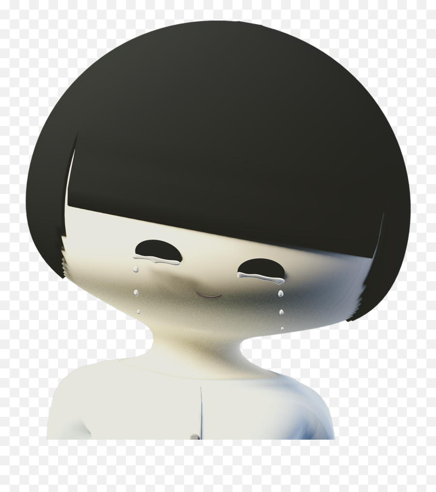 Sad Shouta 3d 3d Model Kawaii - Hair Design Emoji,Free 3d Emotions