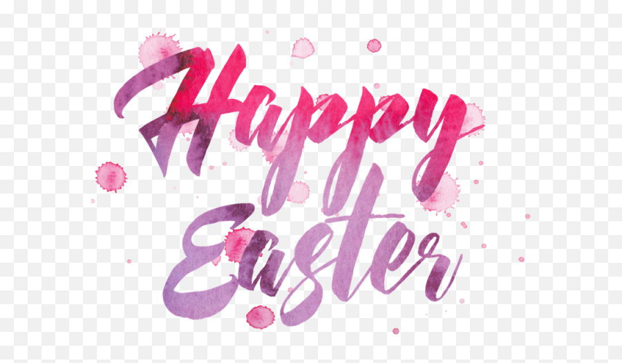 Happy Easter Png Pink - Dot Emoji,Happy Easter Emoji