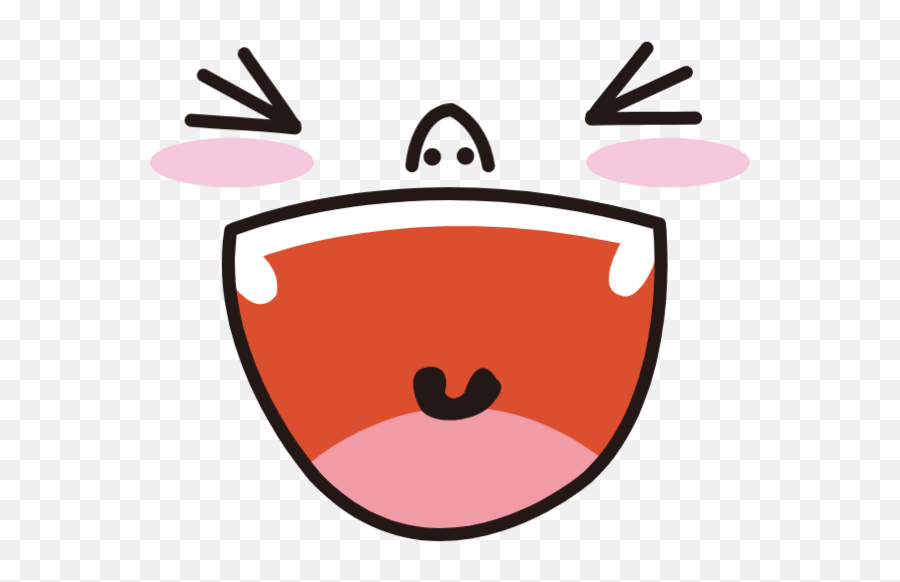Free Online Emoji Laughing Happy Cartoon Vector For - Kata Kata Sindiran Buat Jomblo,Spitting Emoji