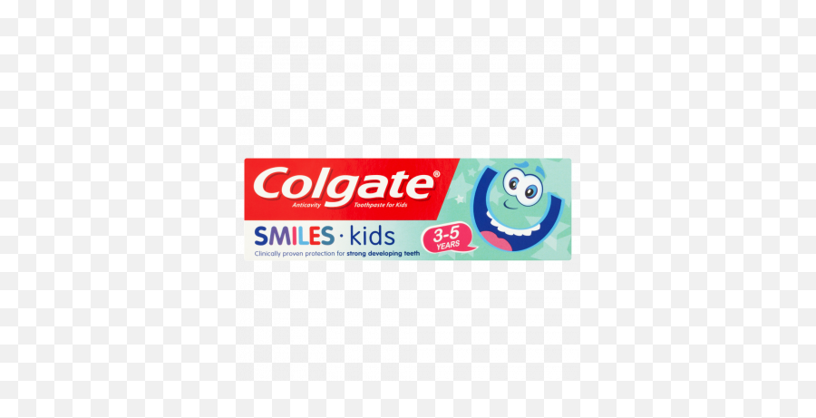 Colgate Smiles 3 To 5 Years Kids Toothpaste U2013 50ml Chemist 4 U - Colgate Toothpaste Smiles 3 5 Emoji,Emoticon Smile With Teeth