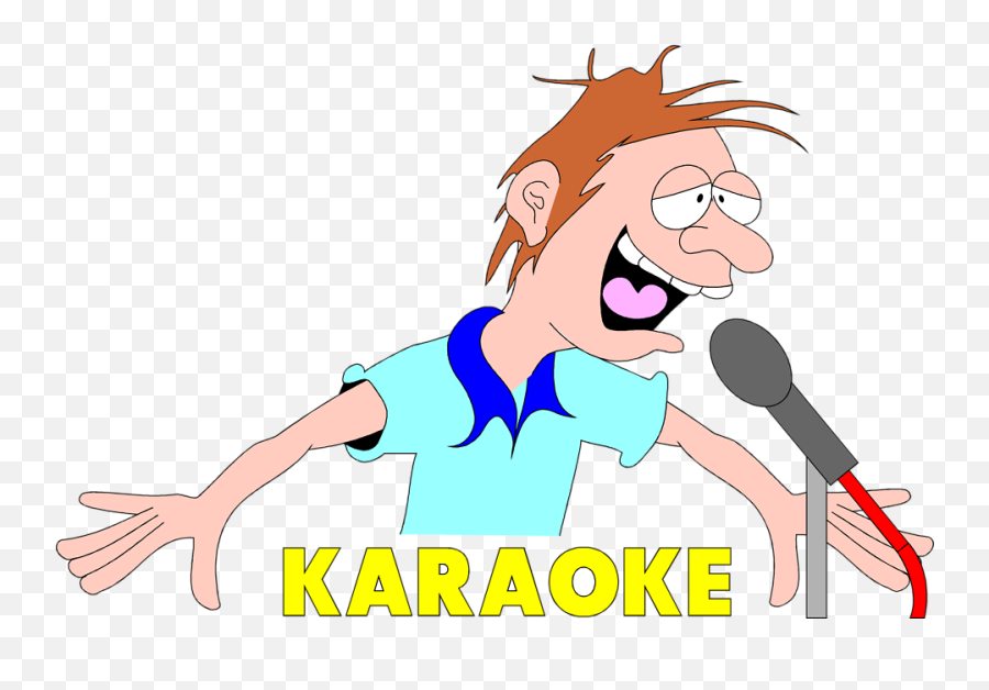 Singer Clipart Holiday Singer Holiday Transparent Free For - Karaoke Cartoon Png Emoji,Singing Emoji