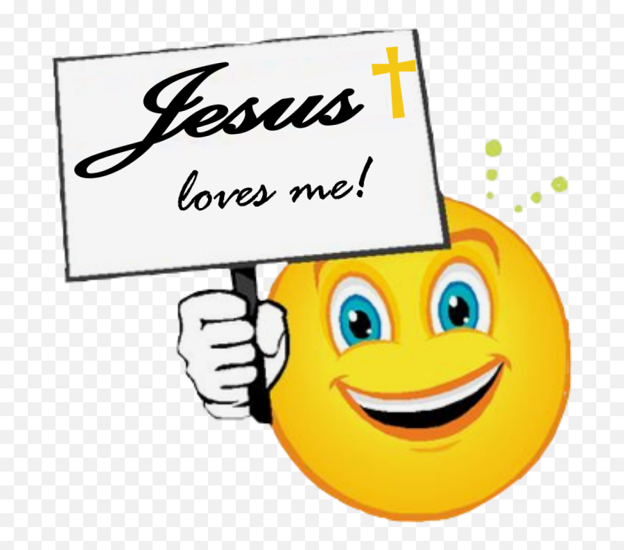 Emoji Emojis Sticker - Jesus Loves Me Emoji,Jesus Emoji