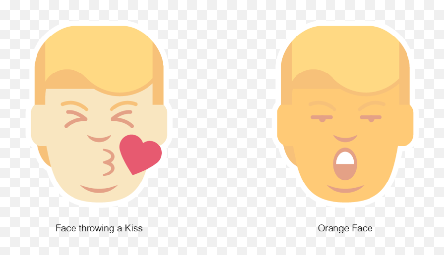 The Project - Trumpation For Adult Emoji,Throwing Kiss Emoji