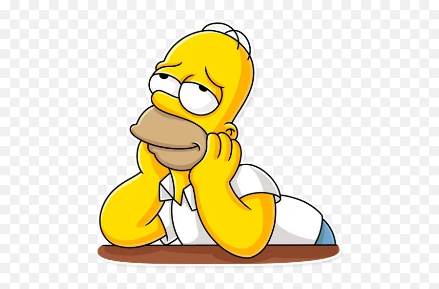 Homer Simpson Whatsapp Stickers - Stickers Homero Simpson Whatsapp Emoji,Homero Simpson Como Hacer Emoticon