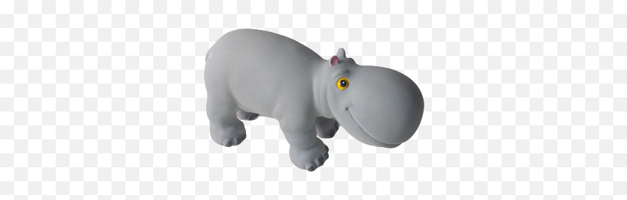 Animal De Goma Hipopotamo Art Wc - 2616 Soft Emoji,Emojis De Cumplea?os Iospng