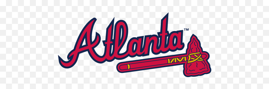 Atlanta Braves Background Posted - Logos Atlanta Braves Emoji,Braves Tomahawk Gif Emoticon