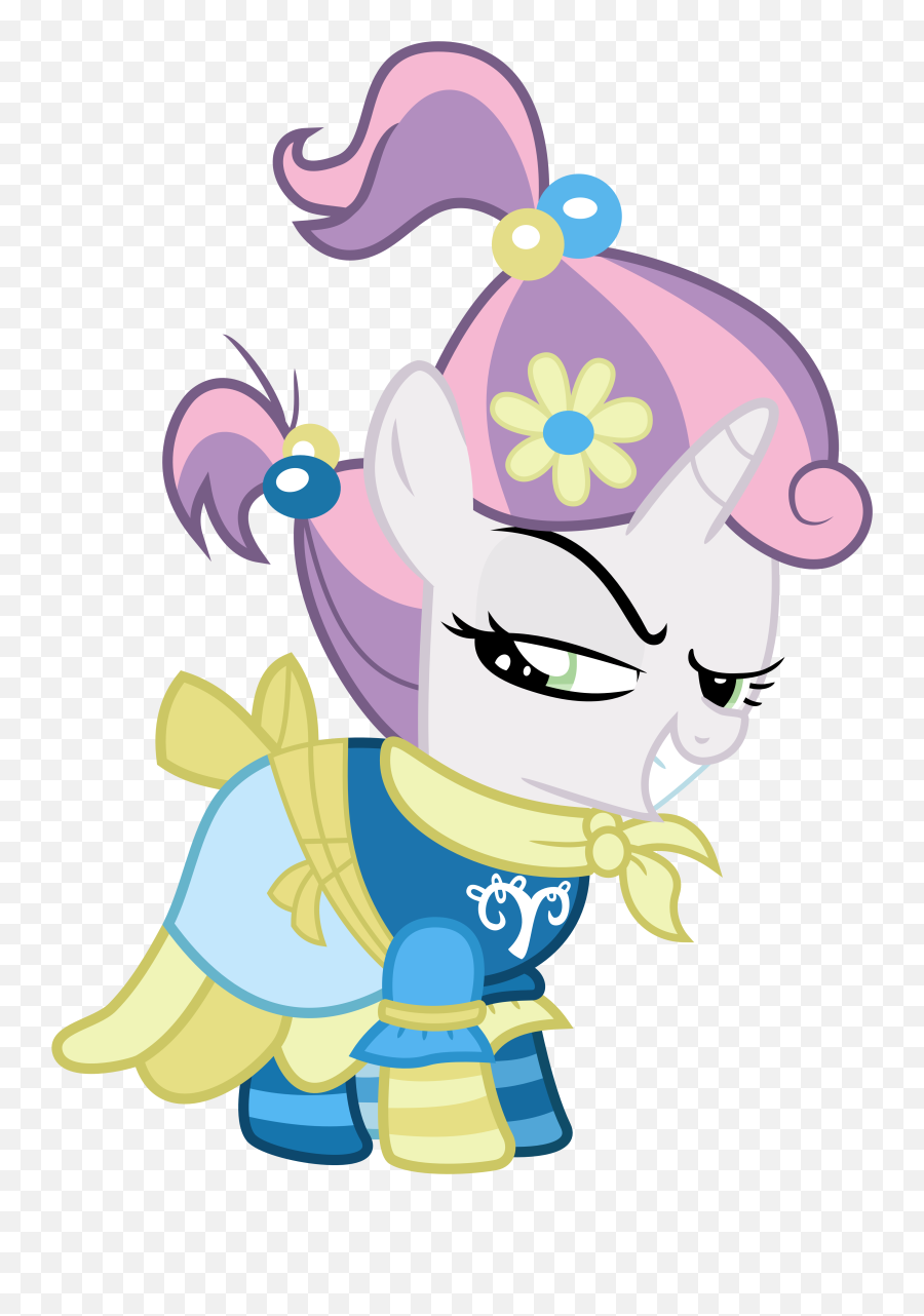 Mlp Sweetie Belle Dresses Clipart Emoji,Applebloom Mlp Shrug Emoji