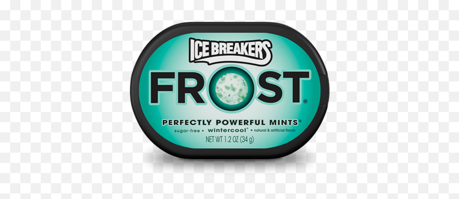 Ice Breakers Frost Mint Peppermint 34g - Ice Breakers Emoji,Peppermint Emoji