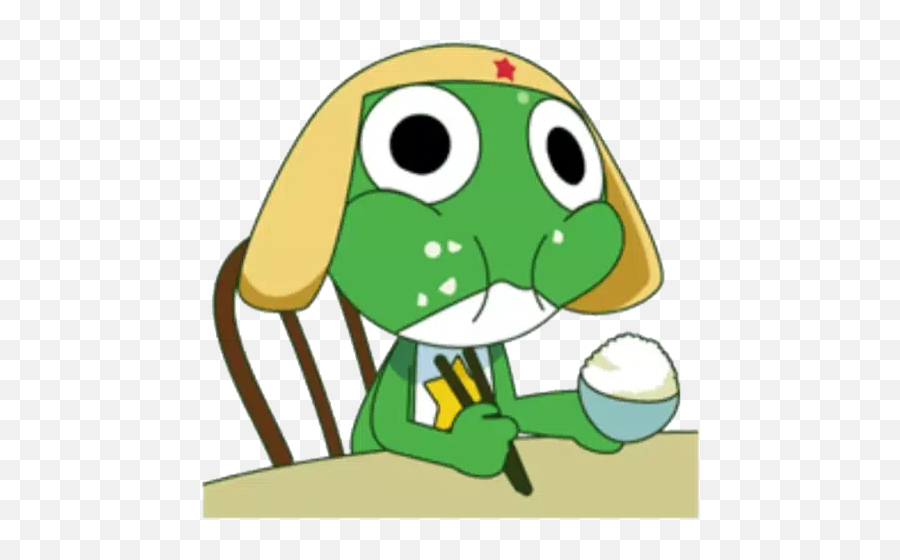 Keroro Sticker Pack - Fictional Character Emoji,Keroro Gunso Emojis