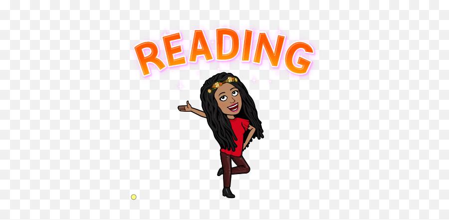 Ms Connections Rep Reading - Bitmoji With Brown Braid Emoji,Lisa Robertson Emoji