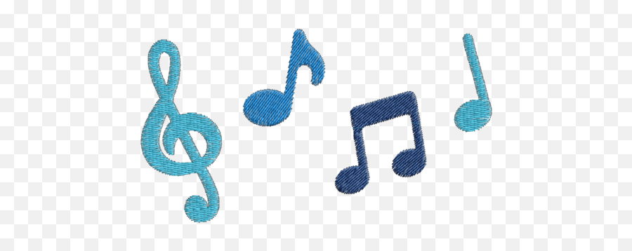 Música - Matriz De Bordado Notas Musicais Emoji,Musicas Em Emoji