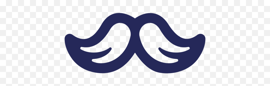Moustache Blue Line Art Transparent Png - Dot Emoji,Mustache Small Emoticon
