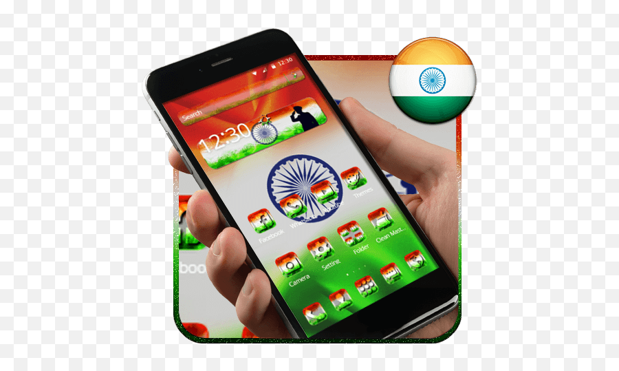 Elegant Indian Flag Launcher 113 Apk Download - Indian Emoji,Flag Emojis Galaxy S8